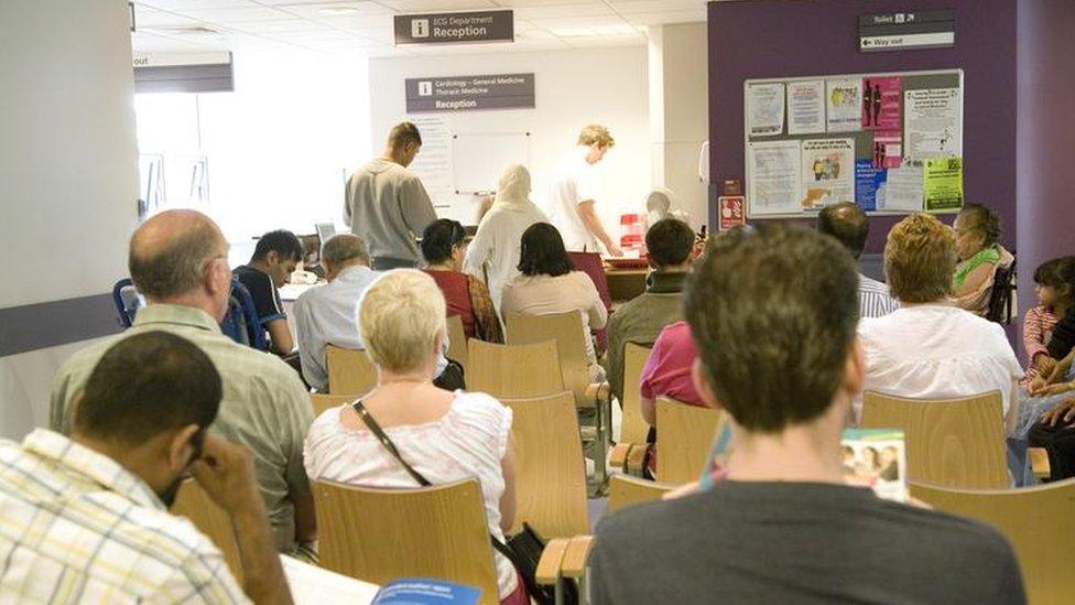 Hospital waiting room