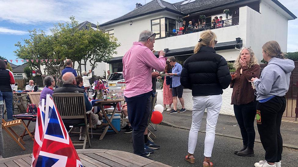 Street party in Edinburgh