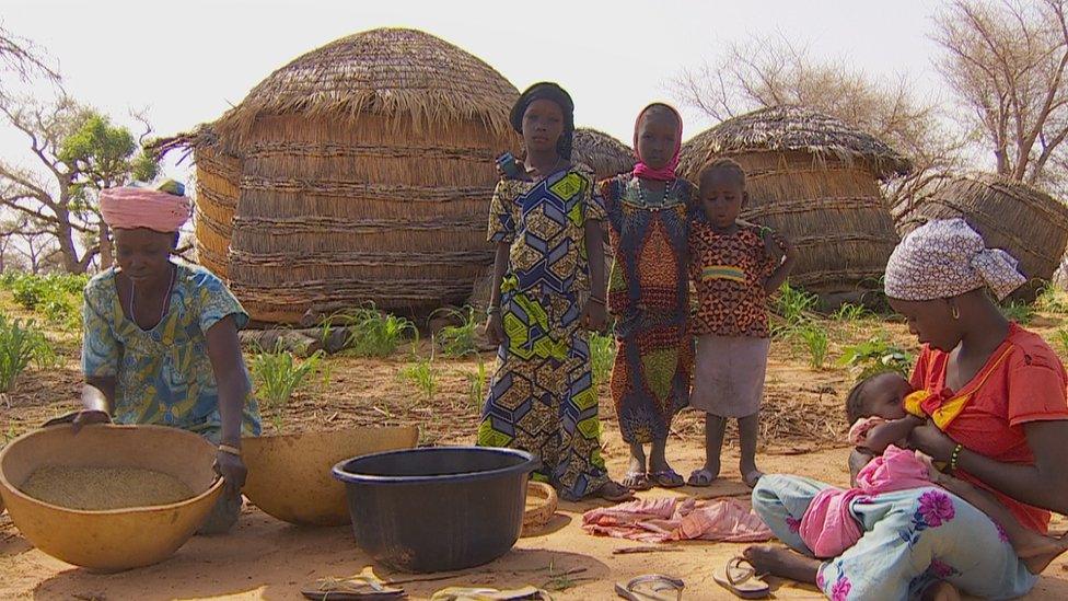 Family in Zinder