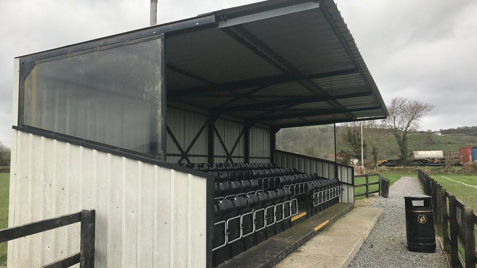 Nantgaredig RFC stand