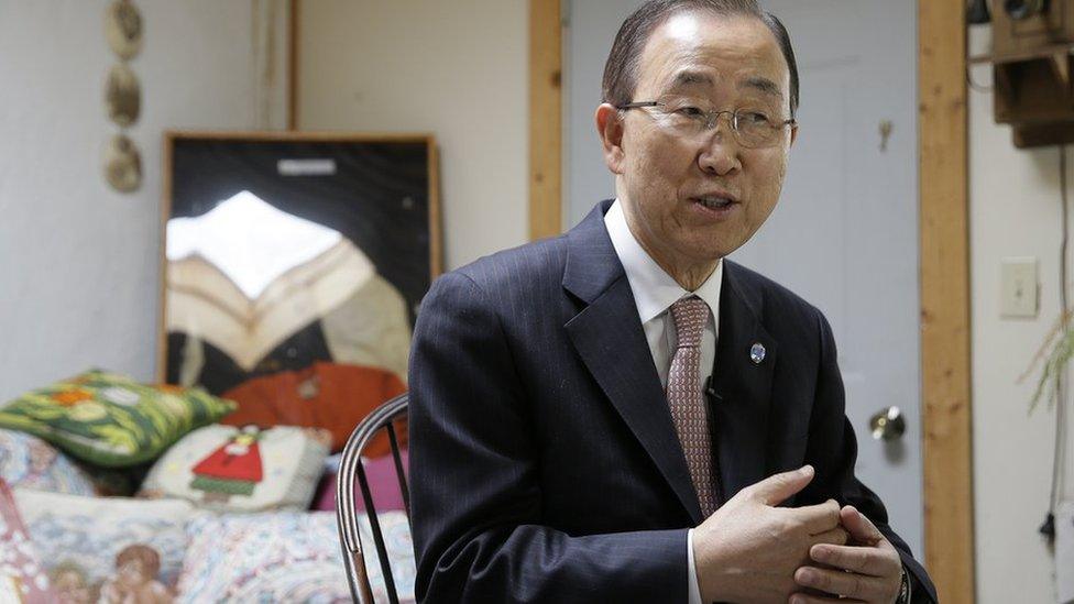 Ban Ki-Moon in an interview, August 2016