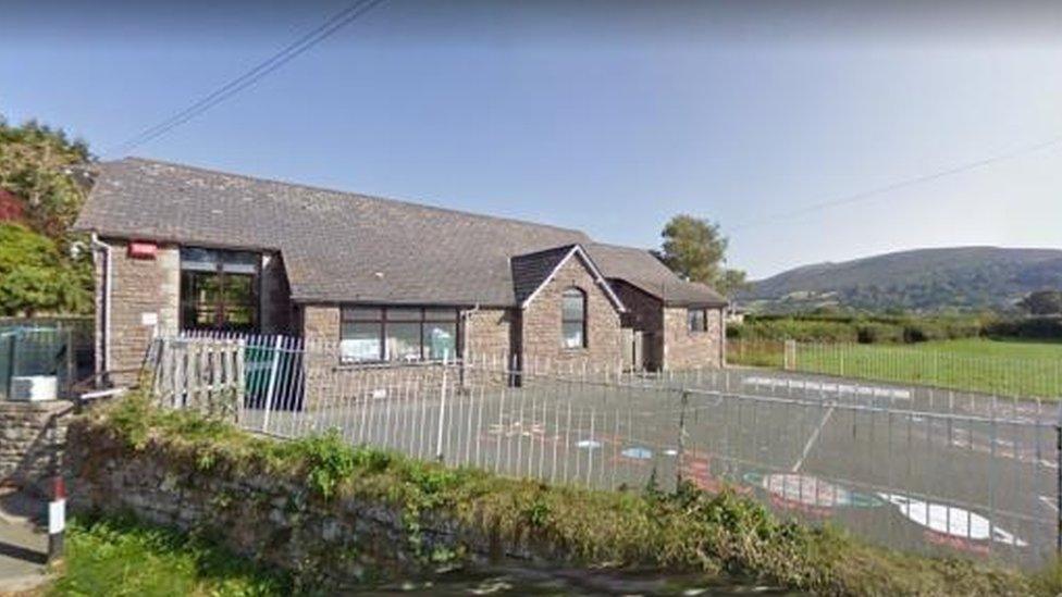 Llanbedr Church in Wales School in Crickhowell