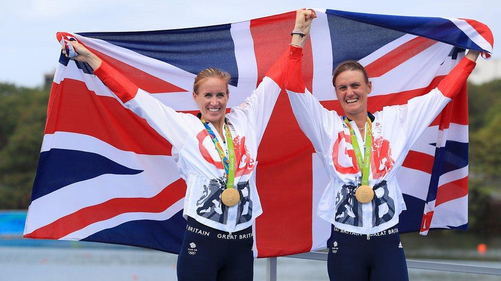 Helen Glover and Heather Stanning