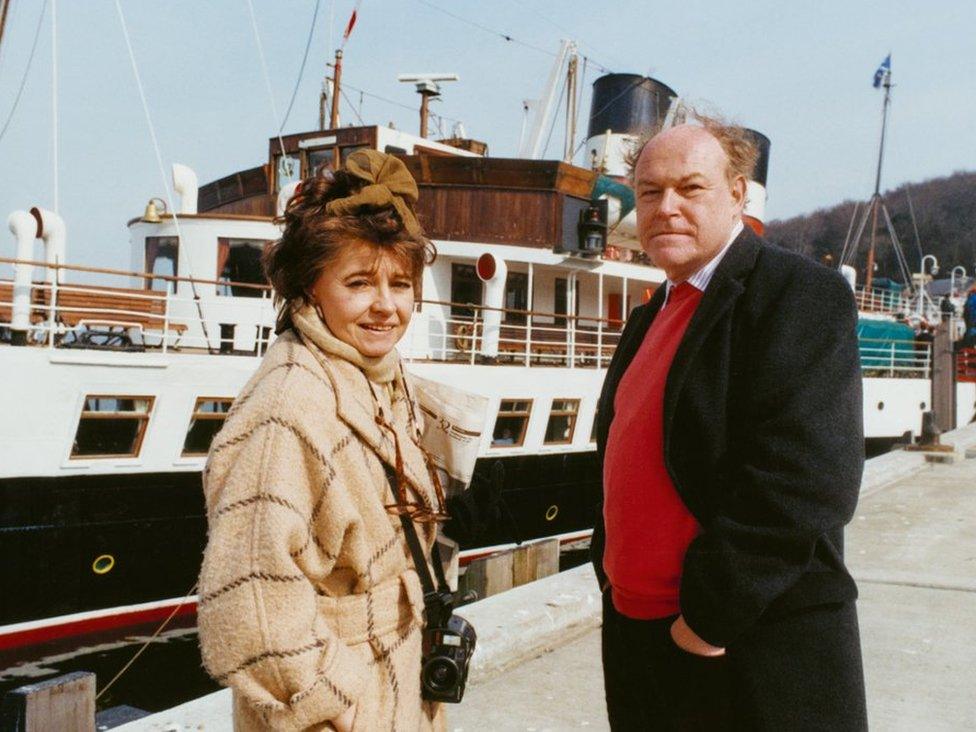 Tim and Pru on the Waverley