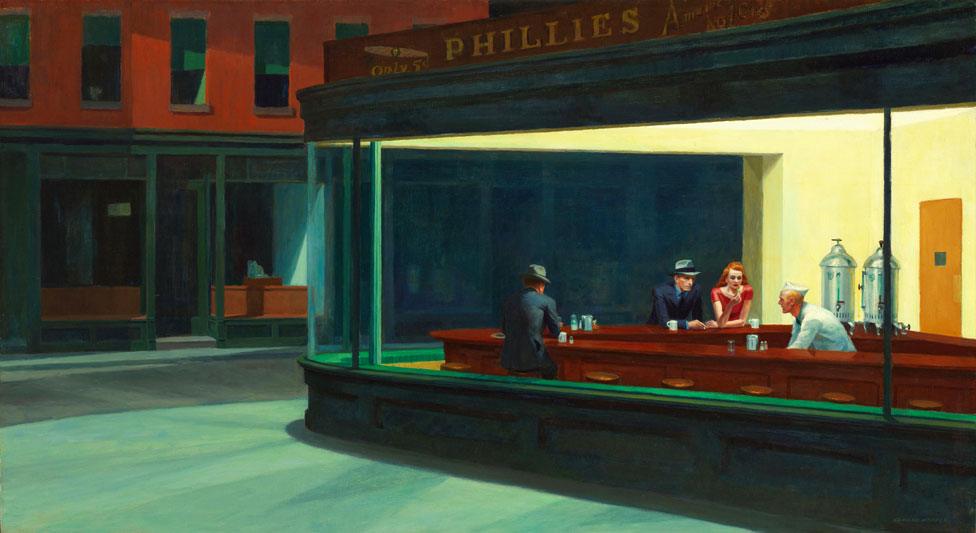 Nightwhawks by Edward Hopper