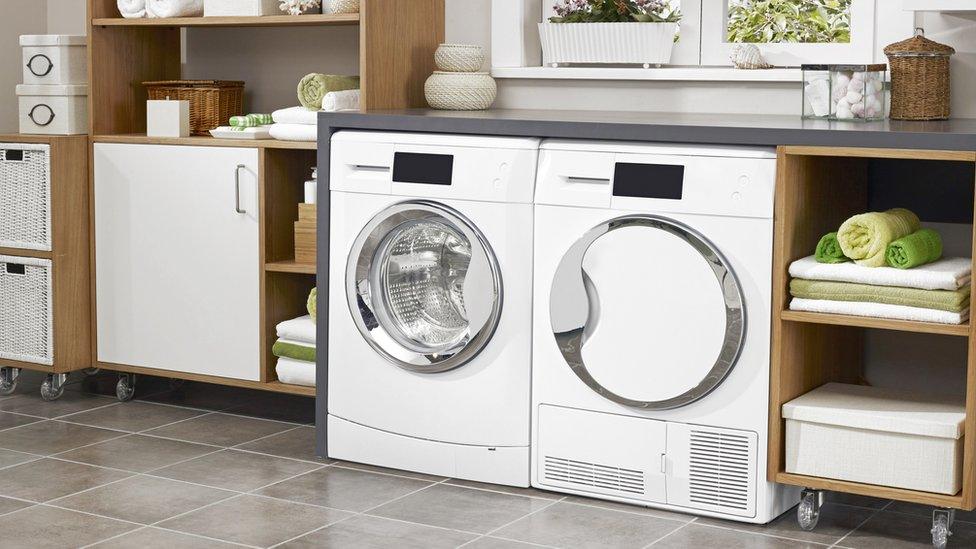 Tumble dryer and washing machines