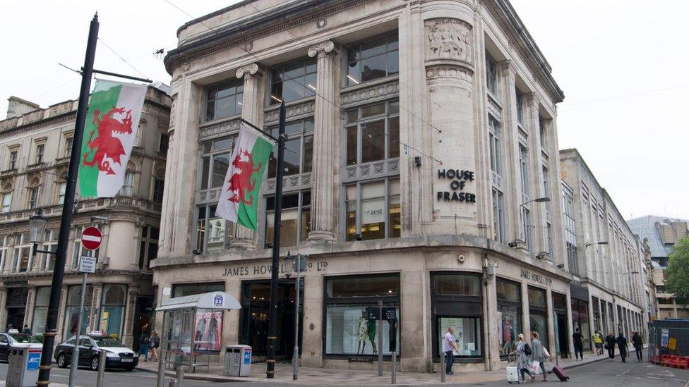 House of Fraser store