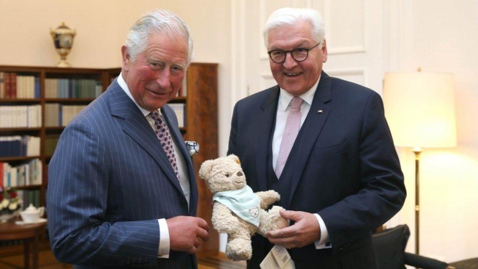 The Prince of Wales and Frank-Walter Steinmeier