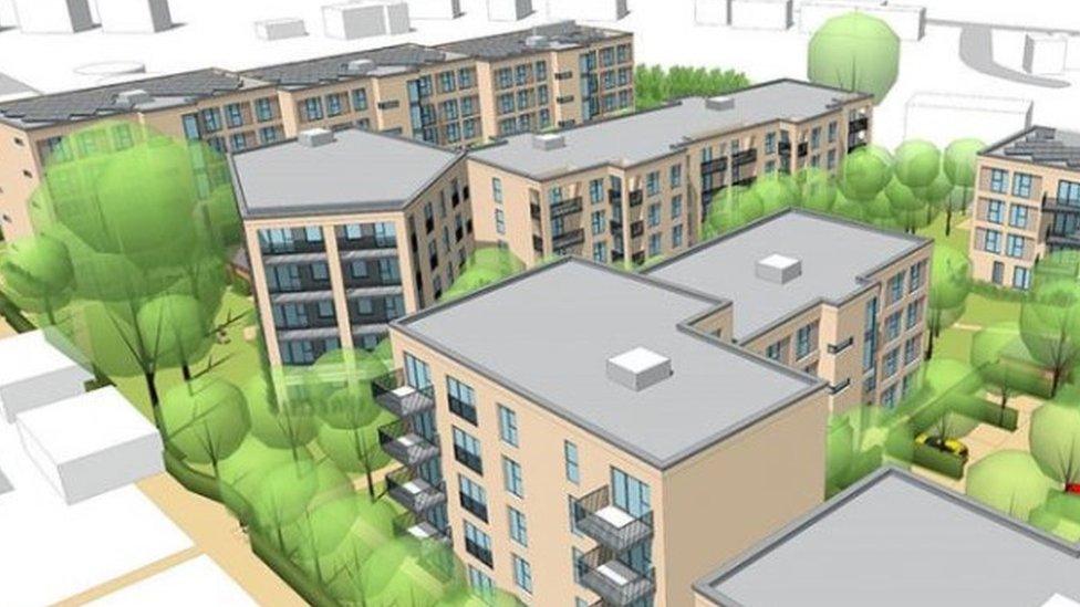 Image of planned flats at Ivy Lane