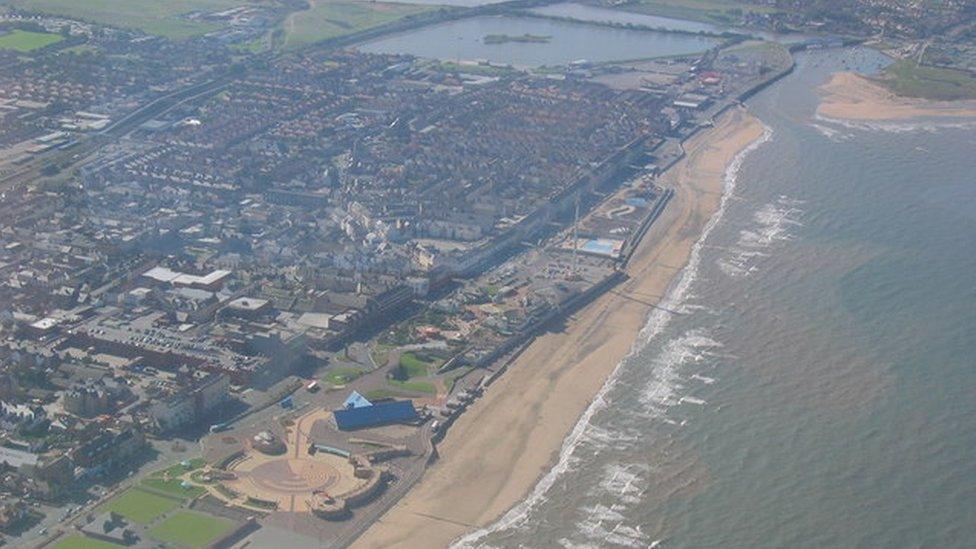 Rhyl seafront