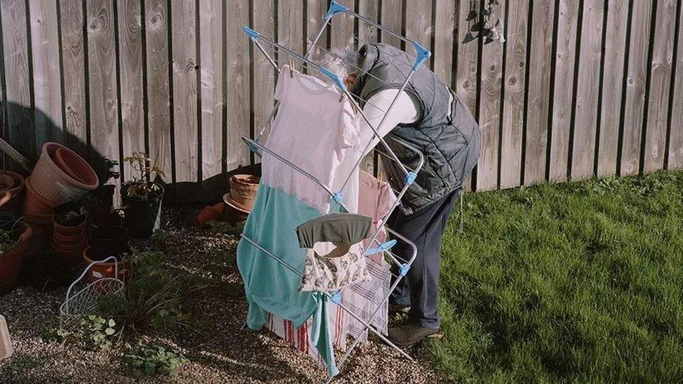 Laundry Day 3 by Wales-based French photographer Clementine Schneidermann