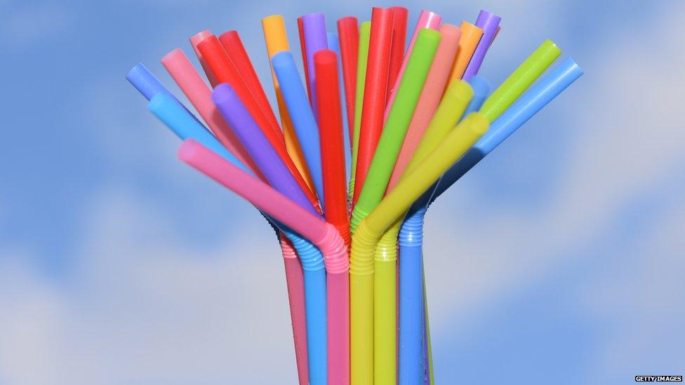 Plastic straws