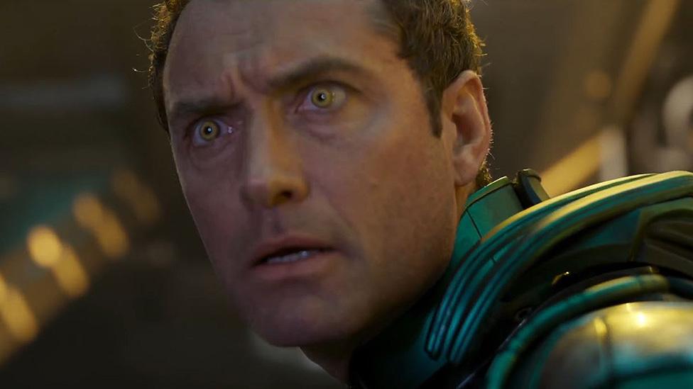 Jude Law playing Mar-Vell