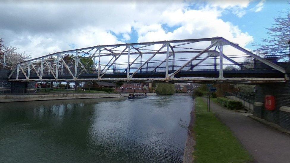 Gasworks Pipe Bridge