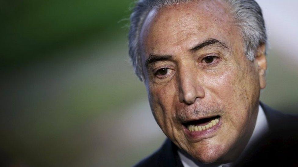 Brazil's Vice President Michel Temer