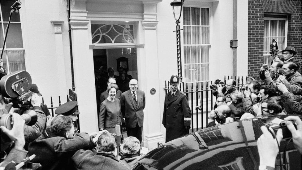 Roy Jenkins and his wife Jennifer in 1968