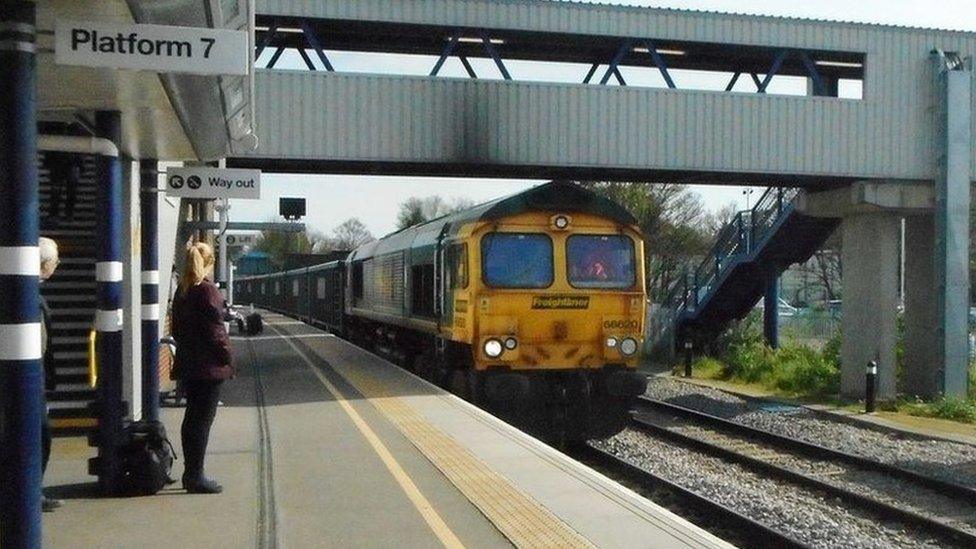 Platform 7, Peterborough station