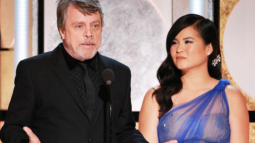 Mark Hamill and Kelly Marie Tran