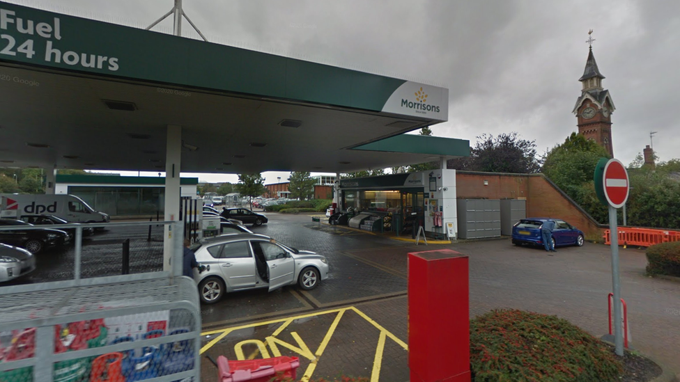 Morrisons petrol station