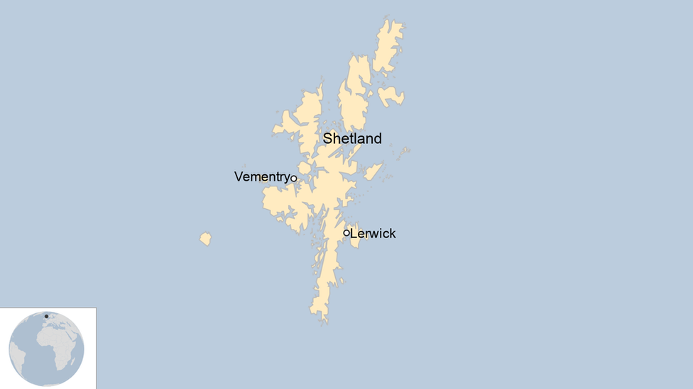 Locator map for Vementry