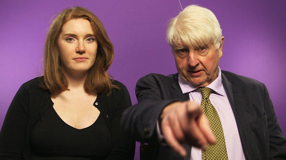 Ella Whelan and Stanley Johnson