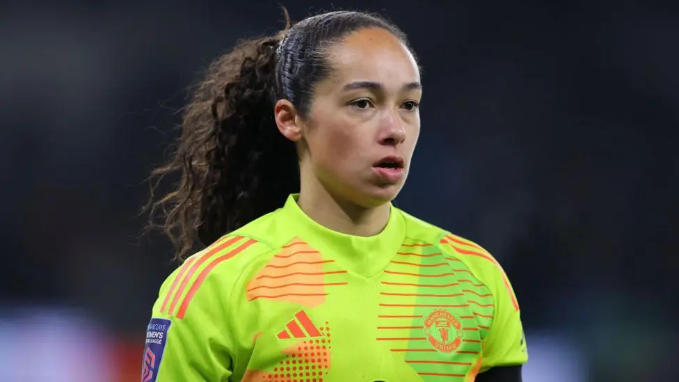 Leicester manager Amandine Miquel thinks Manchester United's Phallon Tullis-Joyce is the best goalkeeper in the Women's Super League 