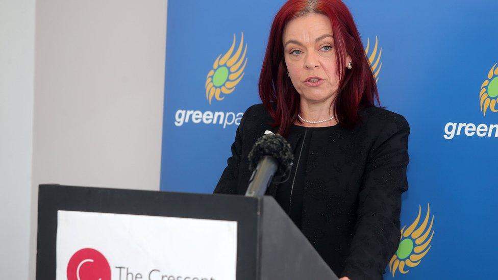 Claire Bailey at Green Party's 2017 General Election manifesto launch