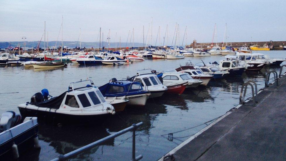 Saundersfoot harbour