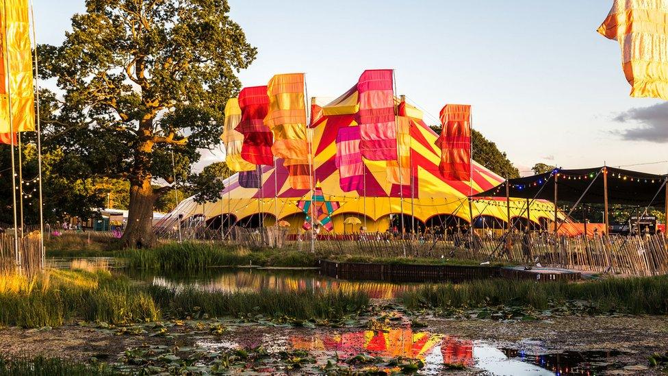 General view of Camp Bestival