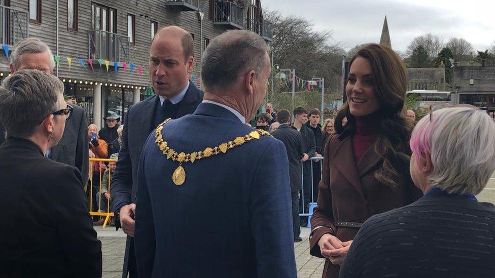 The Duke and Duchess of Cornwall