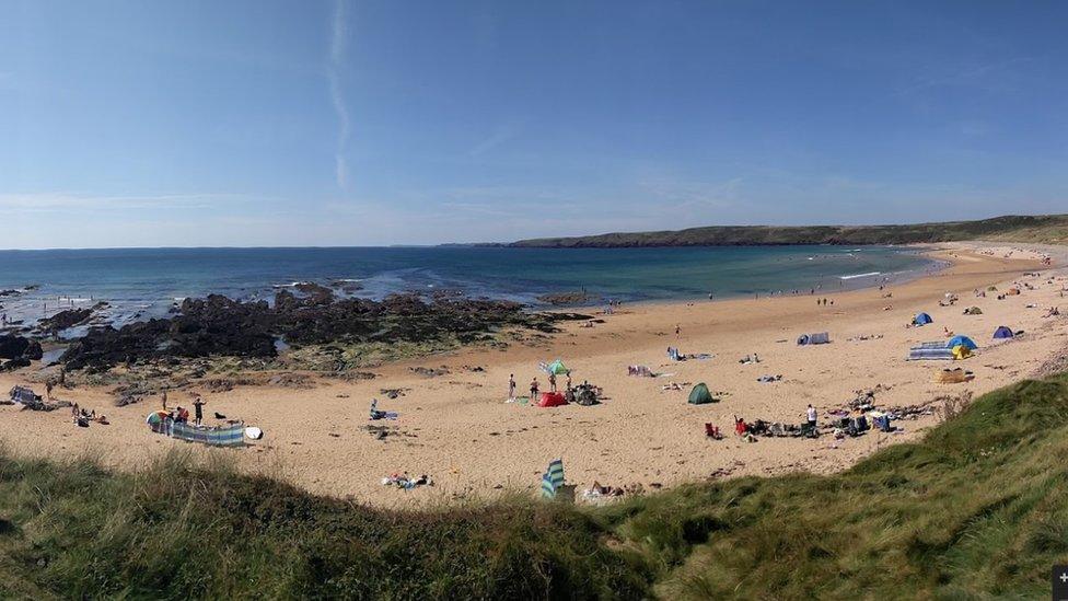 Freshwater West beach