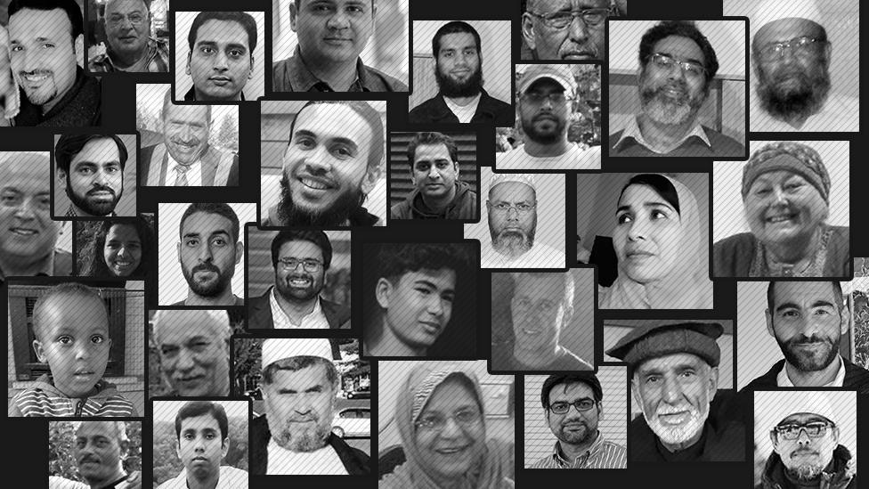 Victims of mosque attacks