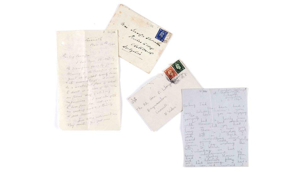 David Lloyd George and Frances Stevenson letters