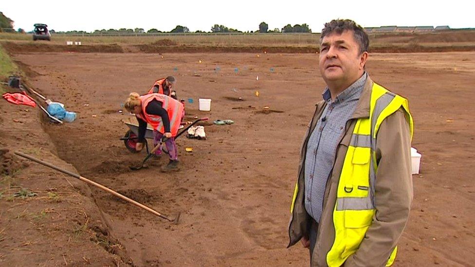 Archaeologist Stephen Macaulay