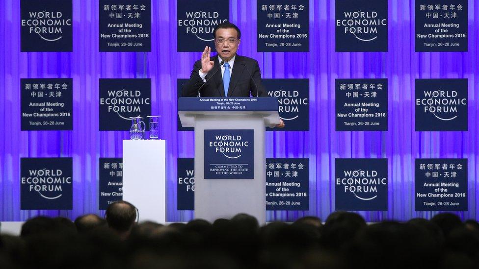 Chinese Premier Li Keqiang in Tianjin 2016