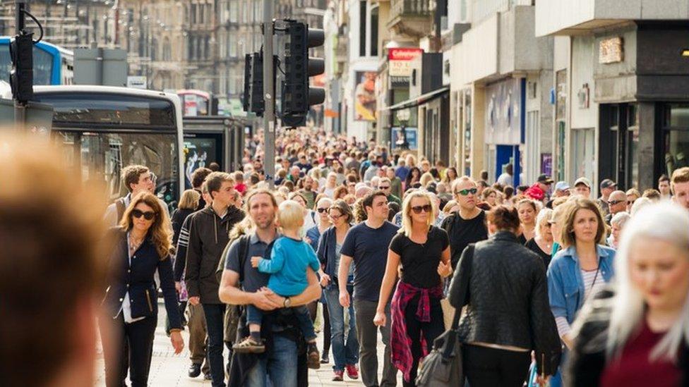 Edinburgh street scene