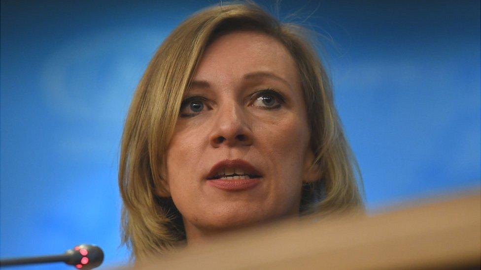 Russia's Maria Zakharova, 17 Jan 17