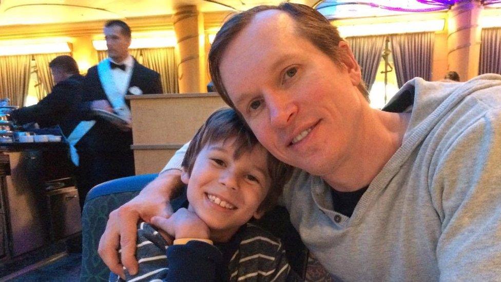 Chad Andrews' son, Connor, died suddenly of myocarditis in June 2014