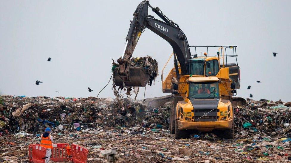 Viridor waste management site near Manchester