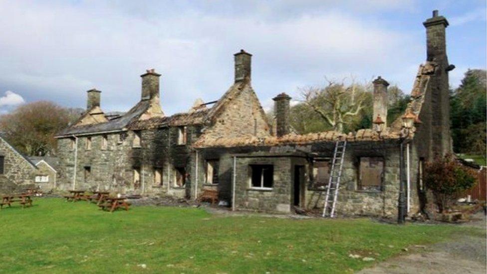 Rhiw Goch Inn, Trawsfynydd