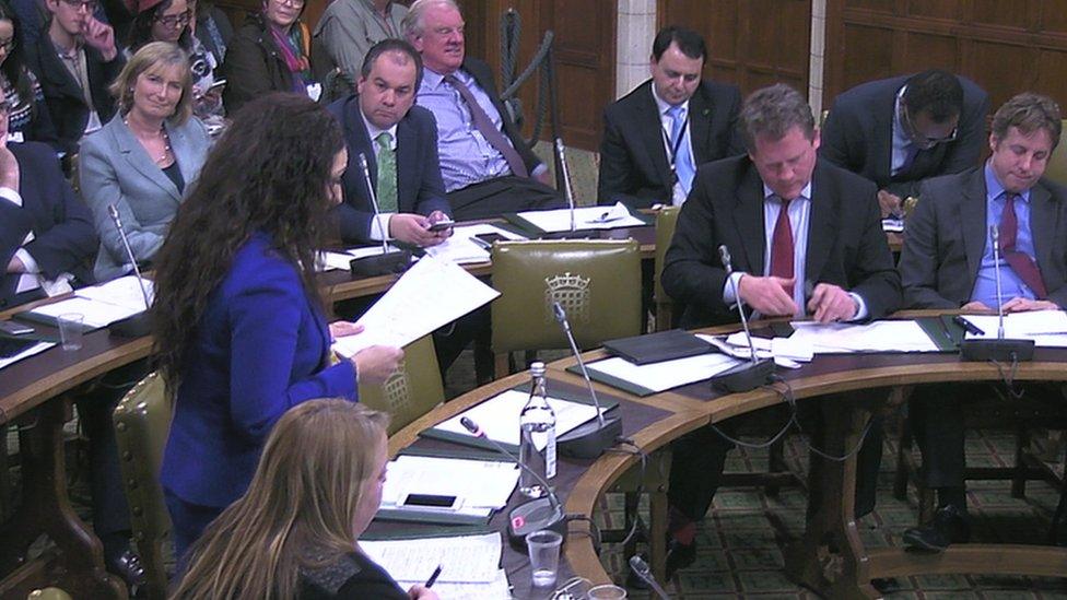 MPs listen to Tasmina Ahmed-Sheikh