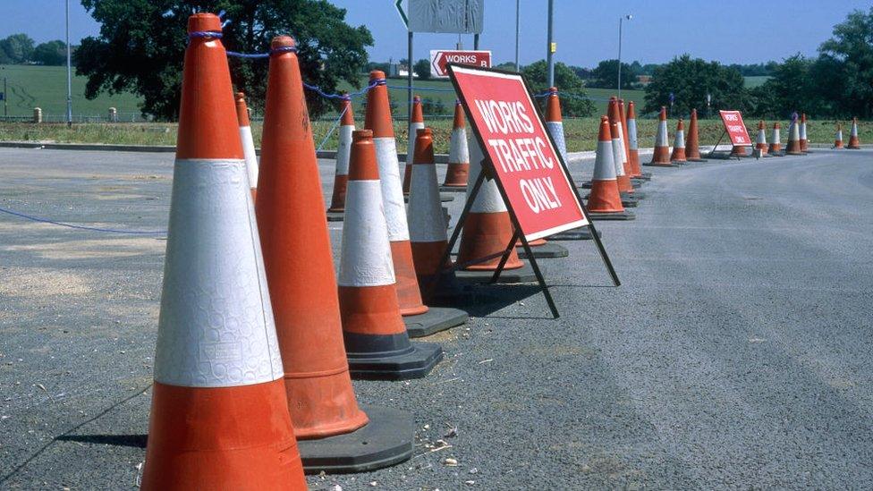 Road construction