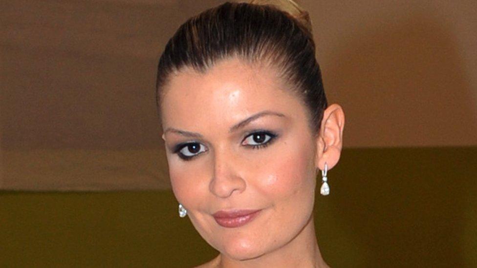 Uzbek president's daughter, Lola Karimova-Tillyaeva on April 8, 2009