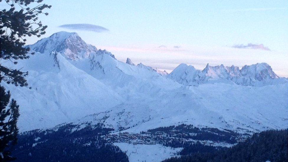 View of Mont Blanc