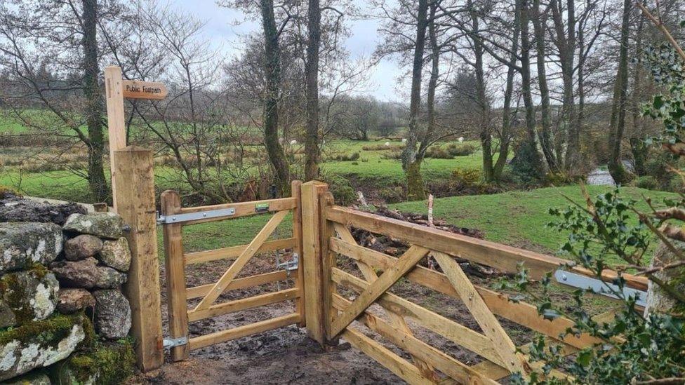 Gateway at Widecombe