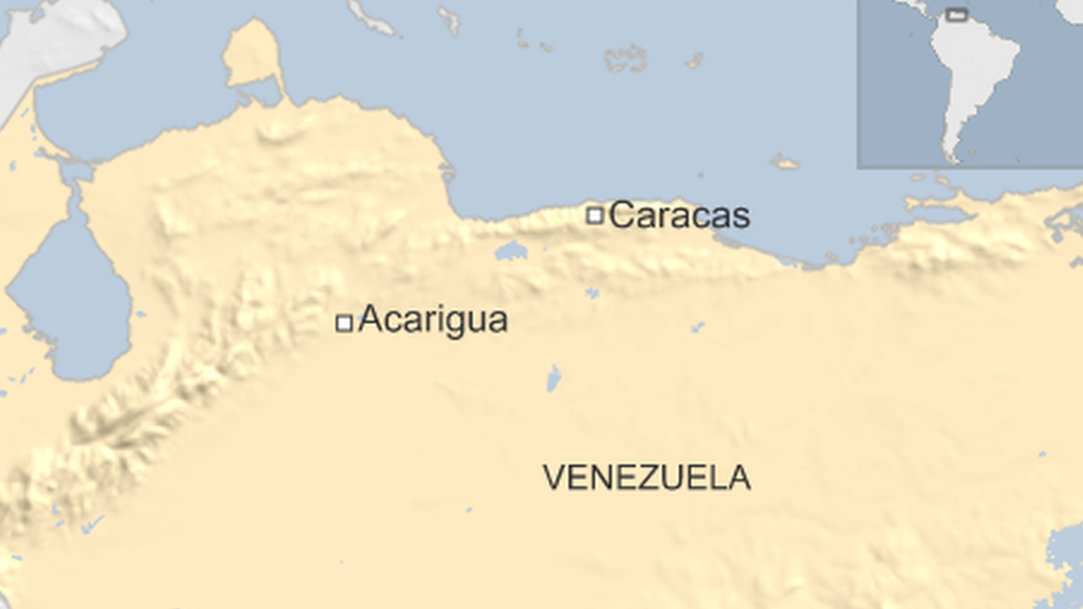 Map of Venezuela