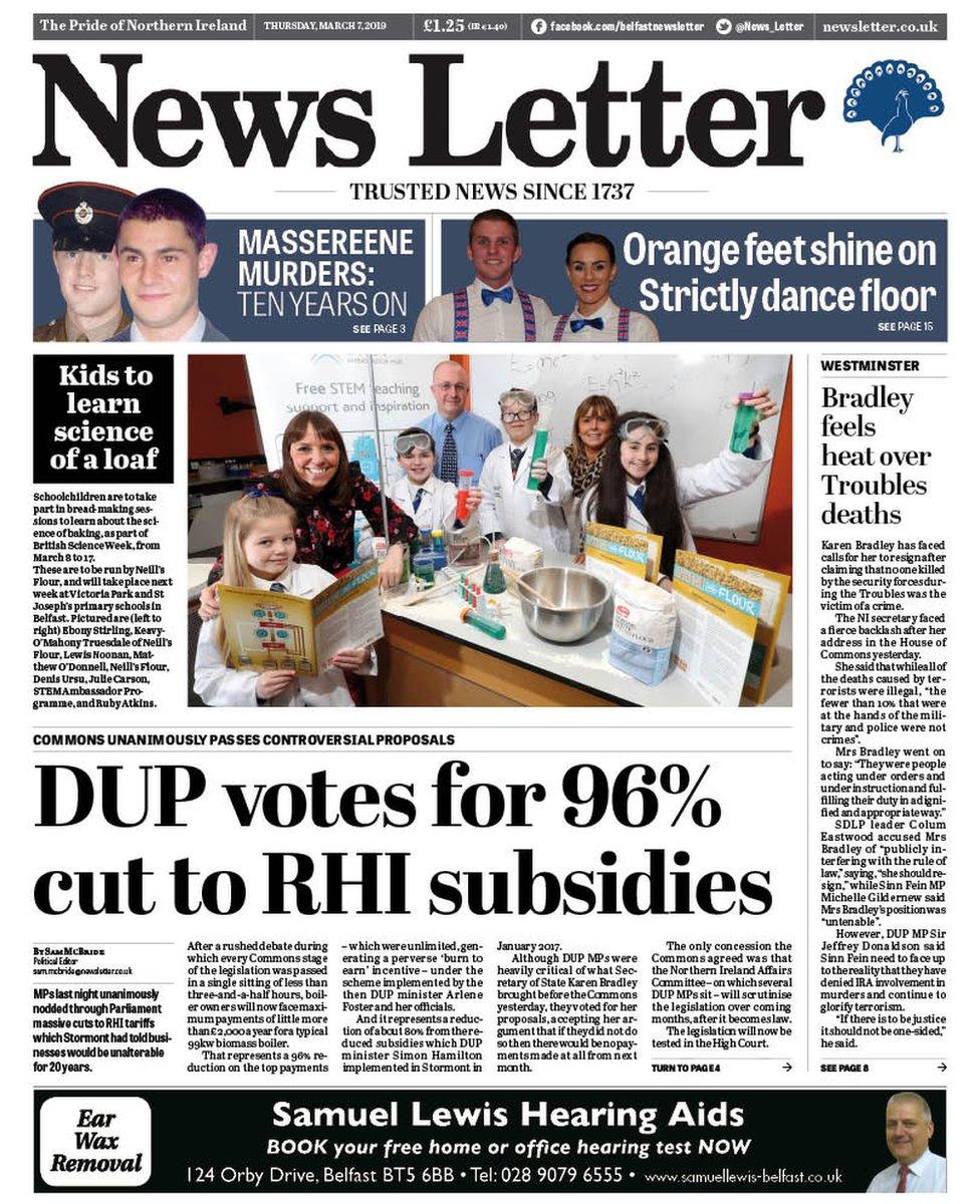 News Letter front page