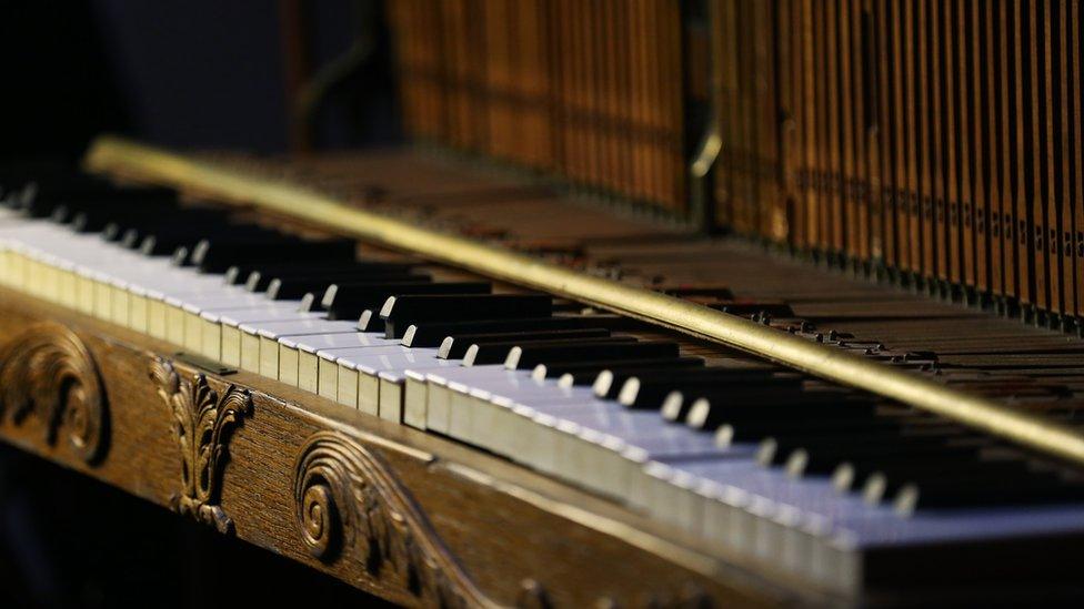 Jon Lennon's piano