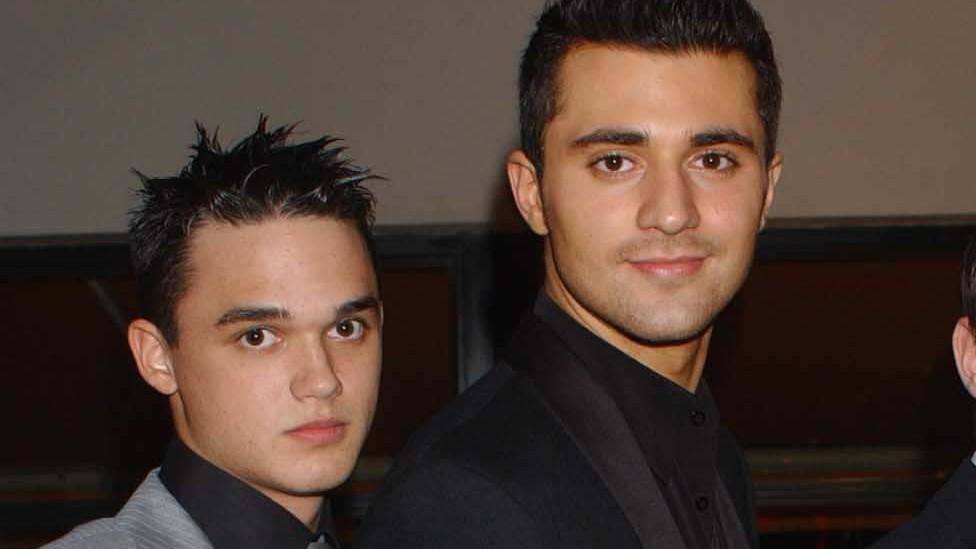 Gareth Gates and Darius Campbell Danesh