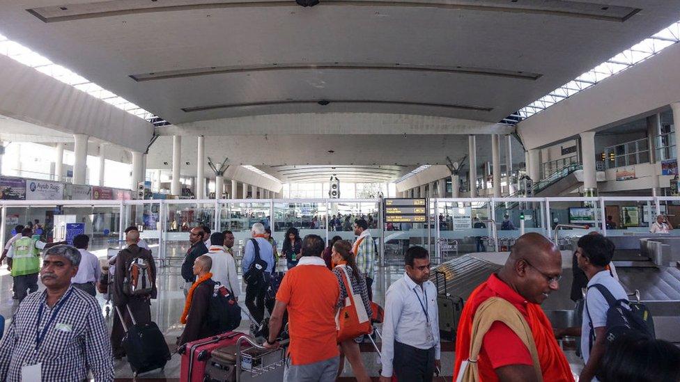 Varanasi airport terminal